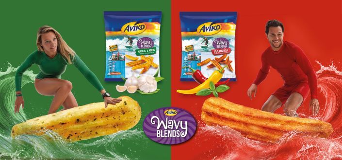 Novi talas ukusa od Avika - Wavy Blends krompirići!